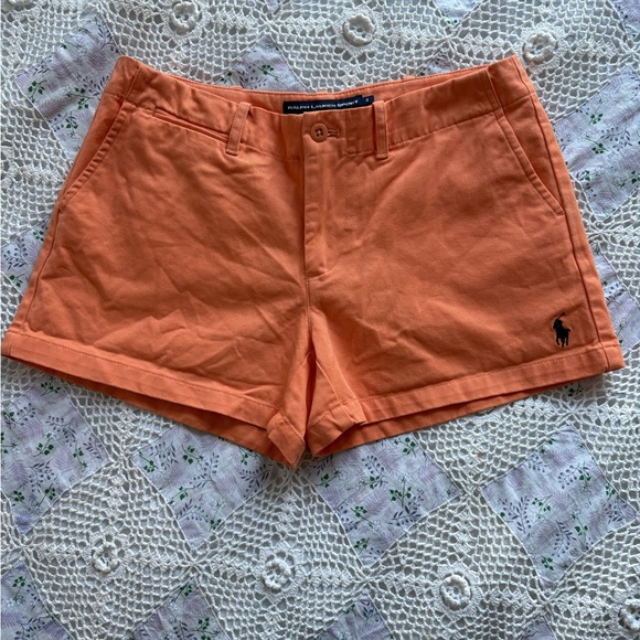 Ralph Lauren Pants - Ralph Lauren Sport orange chino shorts
